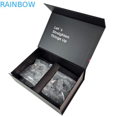 Magnetik Kapalı Özel Diş Aligner Paket Kutusu 350g Kalınlığı ve Diş Alignerleri için Özelleştirilebilir Tasarım