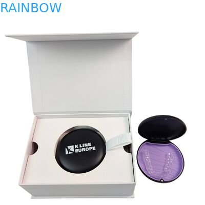 Custom Logo Dental Packaging için manyetik kapalı geri dönüştürülebilir ortodontik kutu