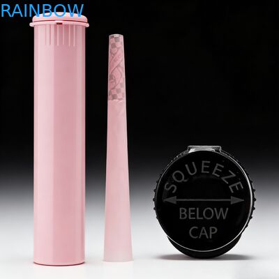 Customized Child Resistant Airtight Pop Top Tube with Customizable Printing Options for Secure Storage