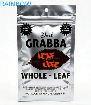 Boş Çocuk Dayanıklı Geri Dönüştürülebilir Alüminyum Folyo Mylar Gıda Sınıfı Kokusuz Sigara Dolayan Folyo Tütün Çantaları