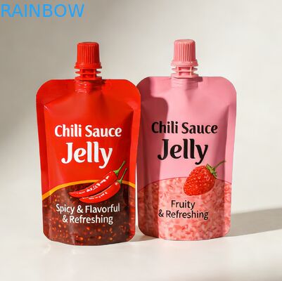 Bebek suyu ve püresi ambalajı için özel basılı 30 ml gıda kalitesi tüp çantası