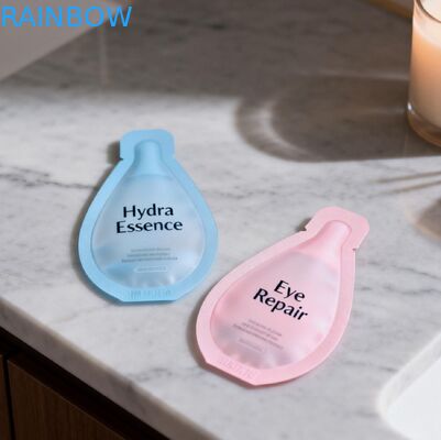 Özel cilt bakımı losyon kremi ambalajlama plastik küçük kozmetik numune kesesi mylar folyo torbaları ısı mühürü torba keseleri küçük mini poşet