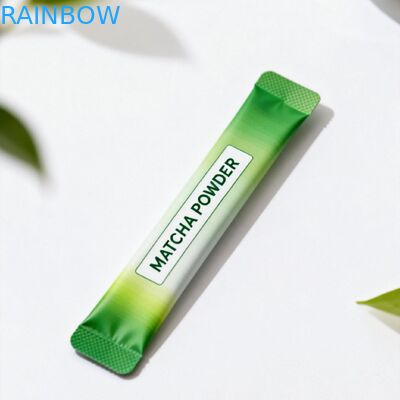 Özel 1g 3g 5g Süt-çay Tozu Kollajen Tozu Poşet Isıl Yapışmalı Geri Dönüşümlü PET Alüminyum Folyo Lamine Fermuarlı Gıda Torbası