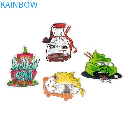 Özel basılı koku geçirmez çocuklara dayanıklı Mylar çantaları atıştırmalık ve gıda ambalajları için