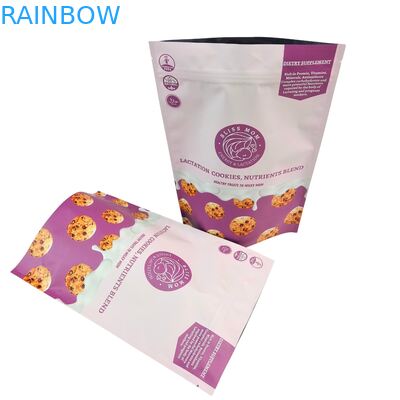 Isı Yalıtım Kalite Güvencesi Neme Dayanıklı Özel Boyutlu Stand Up Kese Açılıp Kapanabilir Gıda Torbası