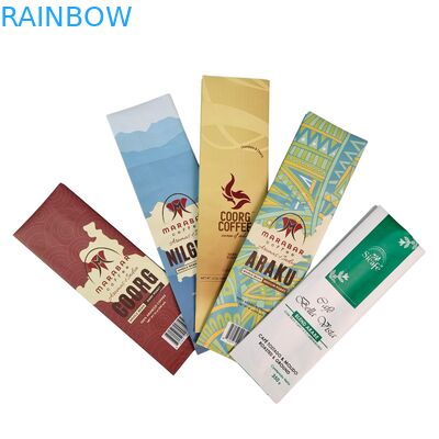 Gıda sınıfı kokusuz, kahve ve atıştırmalık ambalajı için 120 mikronluk ayakta duran poşet