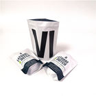Mat Beyaz Kahve Poşeti Plastik Torbalar Paketleme Alüminyum Folyo Conta Kılıfı