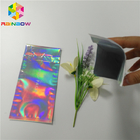 Telefon Kılıfı / Giyim Ambalaj İçin Yapışkanlı Hologram Zarf Çanta 8x12 inç
