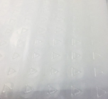 PET Temizle Kol Etiketleri Küçültmek Braille Çıkartmalar Yapışkan Dokunsal Uyarı Üçgen Tipi