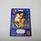 Erkek Geliştirme Kapsülü Plastik Ek İçin Envanter FX 9000 3D Blister Kart Ambalajı