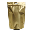 Kahve Ambalaj Özel Baskılı Plastik Torbalar Alüminyum Folyo Altın Poli Mylar