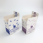 Özel Matt Film UV 30ml 60ml Şişeler için 400g 350g Kalınlık Beyaz Karton ile Kabartmalı Ekran Kağıt Kutusu Ambalajı
