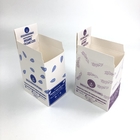 Özel Matt Film UV 30ml 60ml Şişeler için 400g 350g Kalınlık Beyaz Karton ile Kabartmalı Ekran Kağıt Kutusu Ambalajı