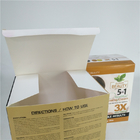 Çamaşır Deterjanı İçin Özel Baskılı Karton Yüz Kremi Ambalaj Kozmetik Cilt Bakımı Kağıt Kutusu