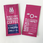 Fermuarlı Kahve Çekirdeği Ambalajı Isı Yalıtımlı Yan Körüklü Koku Korumalı