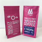 Fermuarlı Kahve Çekirdeği Ambalajı Isı Yalıtımlı Yan Körüklü Koku Korumalı