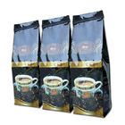Gravür Baskı Düz ​​Tabanlı Çay Poşetleri Paketleme, Kahve Çekirdeği Folyo Çanta