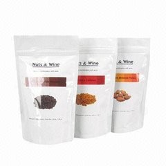 Isı Mühürlenebilir Kuru Koruyucu Kılıfı Çanta, Baskı Kilitli Alüminyum Folyo Kılıfı Stand Up