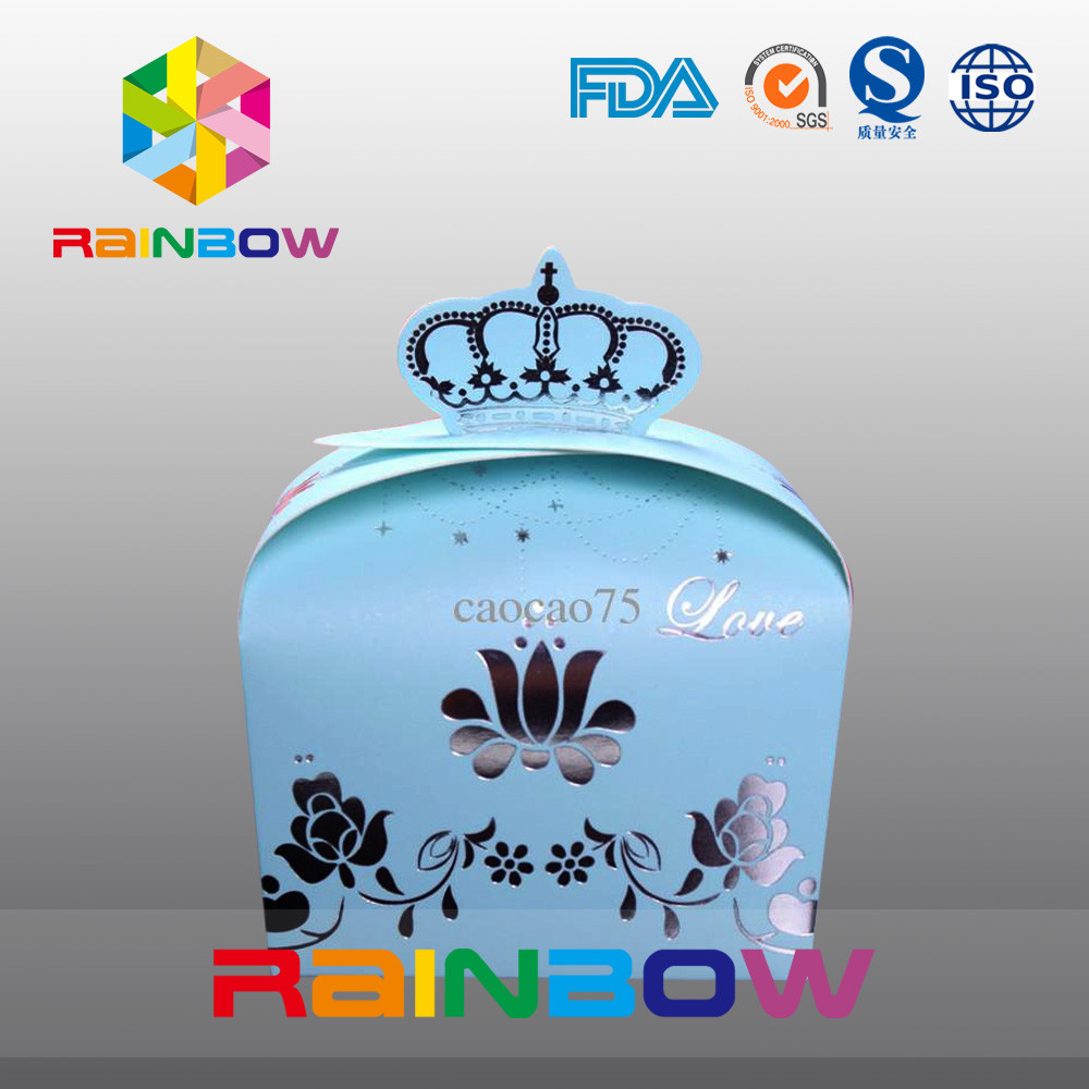 Hediye / Şeker Paketleme Saplı Özel Free Shape Özelleştirilmiş Kağıt Torbalar