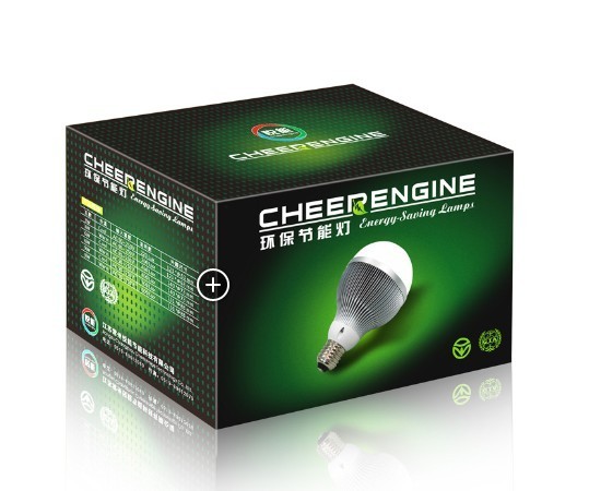 Özel Baskılı Logo ile Çevre Dostu Led Ampul Kağıt Ambalaj Kutusu