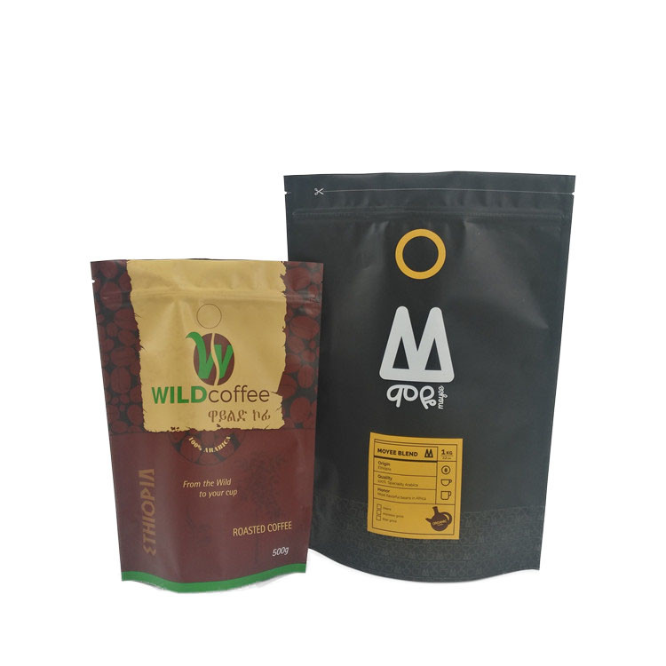 Mylar Kağıt Stand Up Kılıfı Fermuar Gravür Baskı Logolu Plastik Paket Çanta