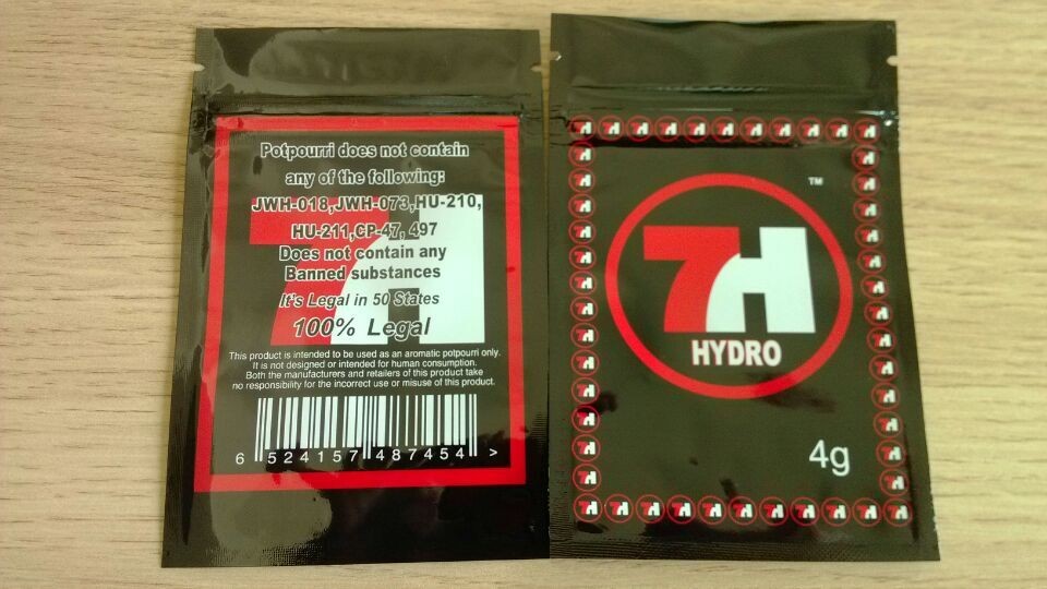 7H Kush / Hydro Herbal Tütsü Paketleme Çantası için Adil Yasal Plastik Torbalar Paketleme