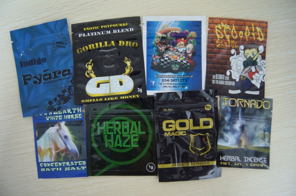 Araştırma hapı poşet / araştırma toz torbası / fermuarlı bitkisel tütsü çantası