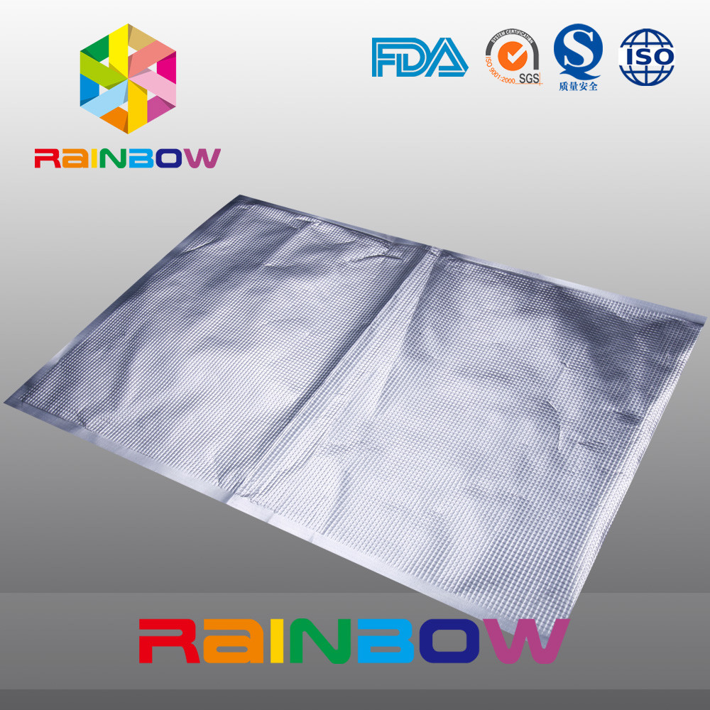 Dokulu Channal Gıda Vakumlu Mühür Torbaları Sous Vide / Gıda Koruyucu Folyo Kabartmalı Çanta