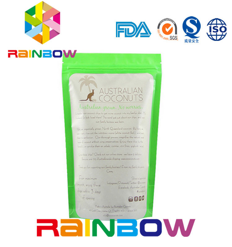 Özelleştirilmiş Aperatif Çanta Paketleme Kilitli Tohum Ambalaj Stand Up için Alt Gövde