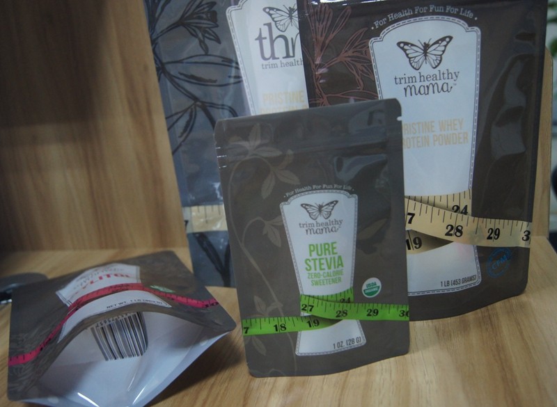 PET / PE Farklı Lezzet Şekeri Doypack Fermuarlı Plastik Torbalar