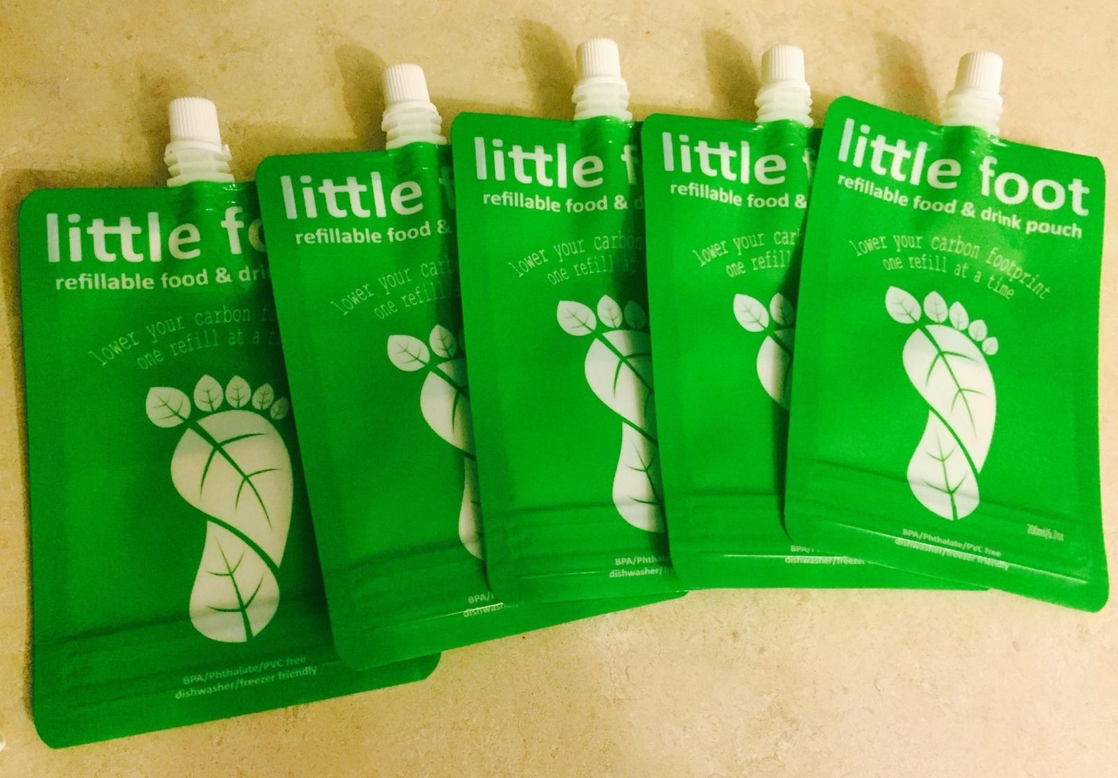 Farklı Boyutlar Takviyeler için Yeniden Kullanılabilir Borulu Kese Stand up