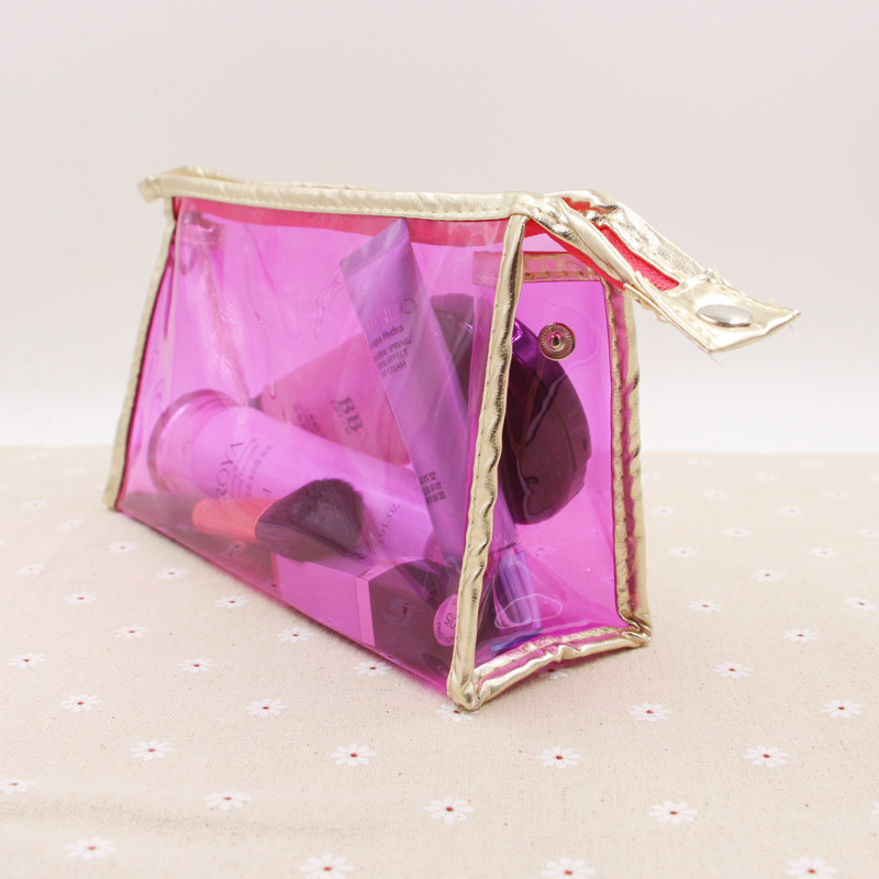 Düz Tabanlı Çanta Mat Kaplama Alüminyum Folyo Kılıfı Kozmetik Taşıma Çantası