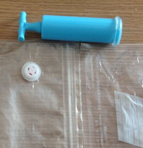 Gıda Kaliteli NY PE Açık Vakum Dükkanlı Gıda Paketleme Torbası Hava Pompası