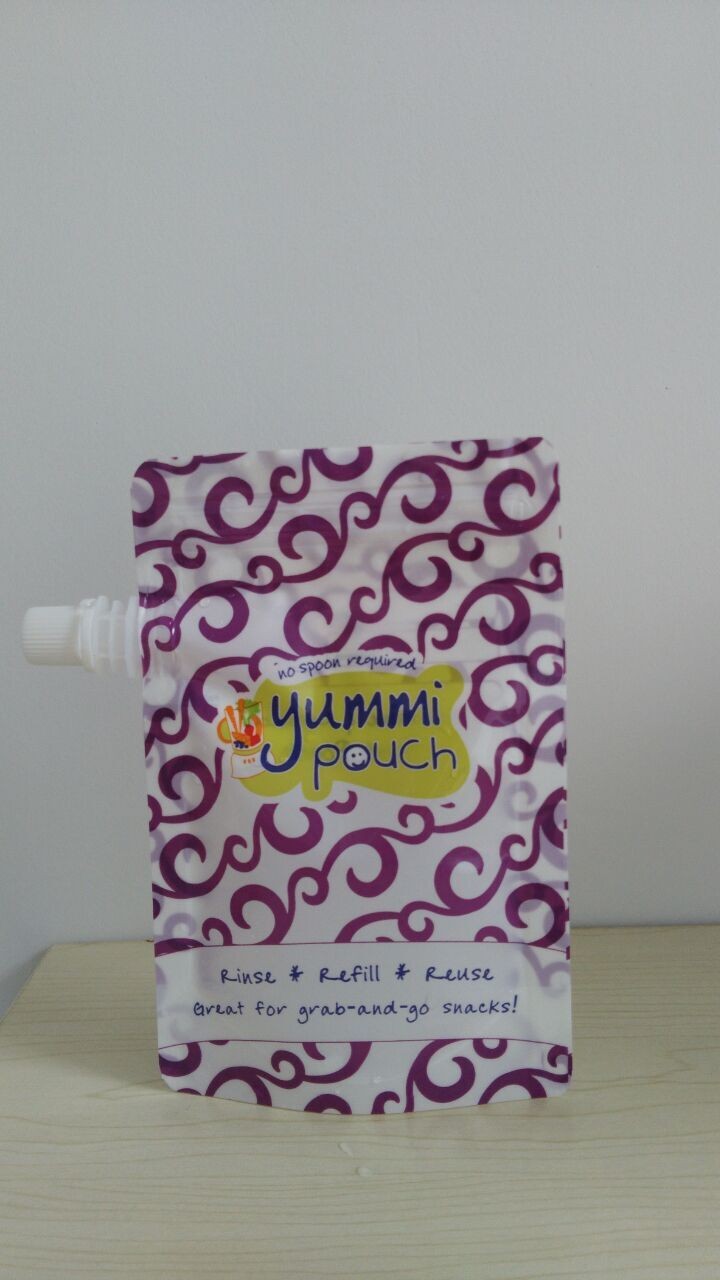 Özelleştirilmiş 5oz BPA Free Standlı Bebek Bezi Kılıfı, Kilitli