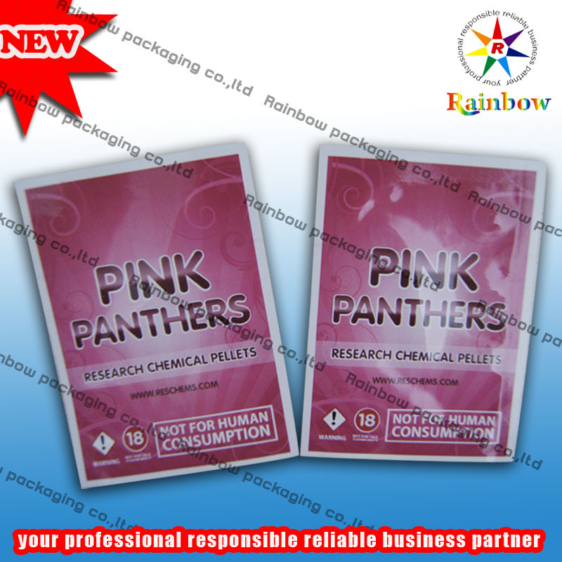 Lamine Malzeme Özelleştirilmiş Üç Taraflı Mühürlü Kozmetik Ambalaj Çantası