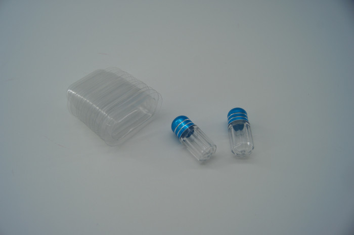 10ml Metal kapaklı boş ilaç şişeleri, ilaç plastik şişesi