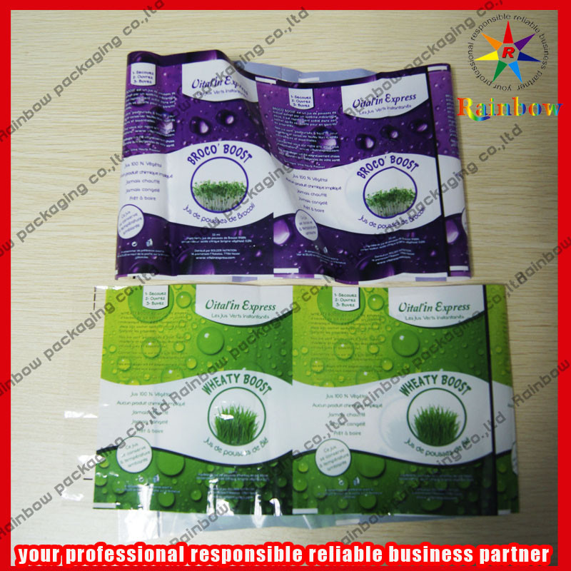 Şişeler Paketlemesi İçin Özelleştirilmiş PET Otomatik Isı Shrink Wrap Kollu