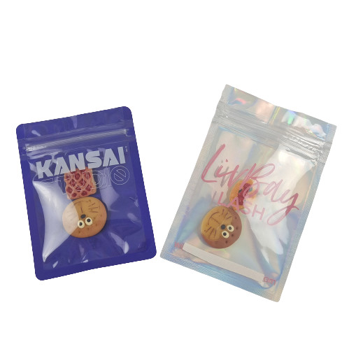 35g Gıda Mylar Çanta Ambalajını Özelleştirme Esrar Plastik Mylar Stand Up Torbalar