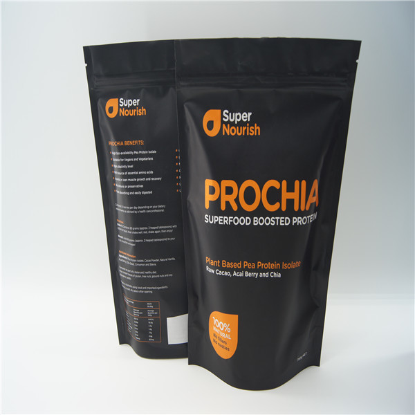 Folyo Astarlı folyo kilitli torba, Protein Tozu / Gıda folyo paketleme torbaları