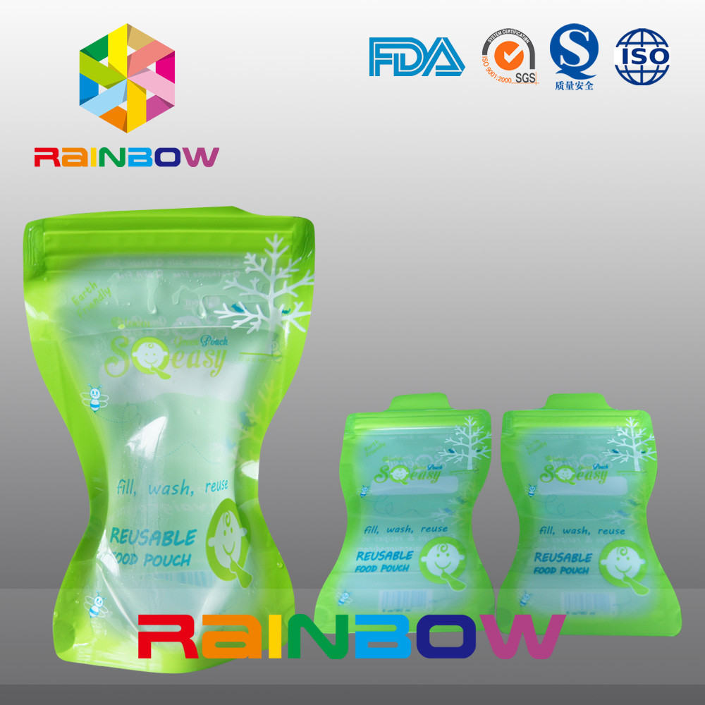 Sıvı Emzik Kese Ambalaj, emzikli ayağa bebek kese