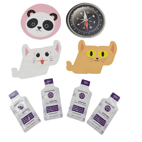 Kurabiye Şekeri İçin Özel Baskılı Kalıp Kesim Mylar Çantalar 1g 3.5g 7g 14g 28g Çocuklara Dayanıklı