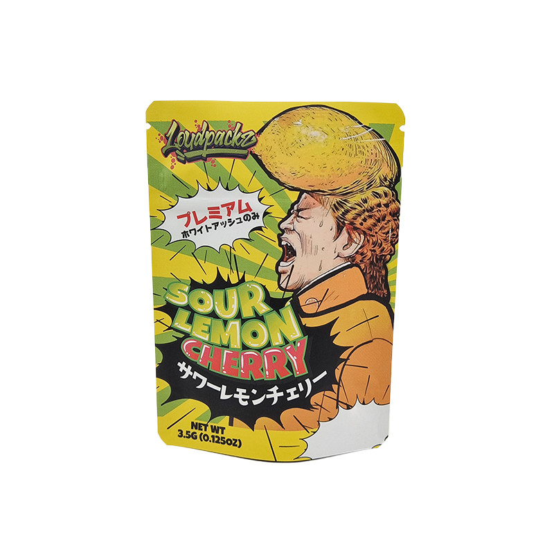 Ayakta Atıştırmalık Yiyecek Plastik Poşet Fermuarlı Mylar Poşet Ambalaj Şeker Kurabiye