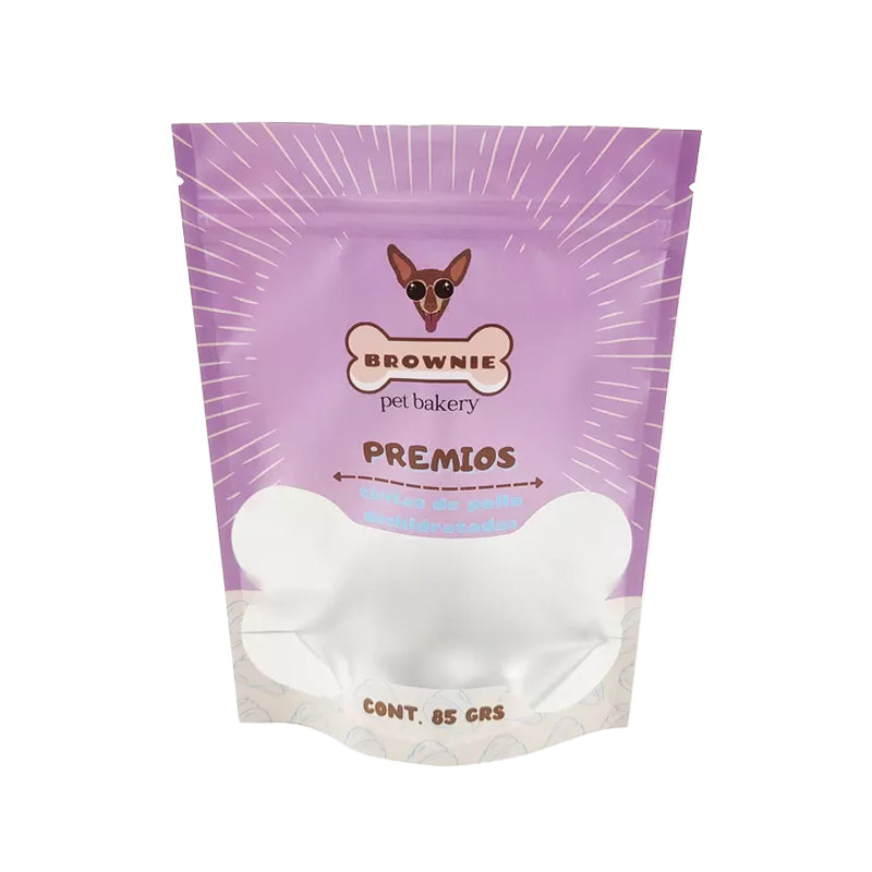 3.5g Şeker CMYK Gıda Plastik Poşet Koku Geçirmez Fermuarlı Ayakta Kese Alüminyum