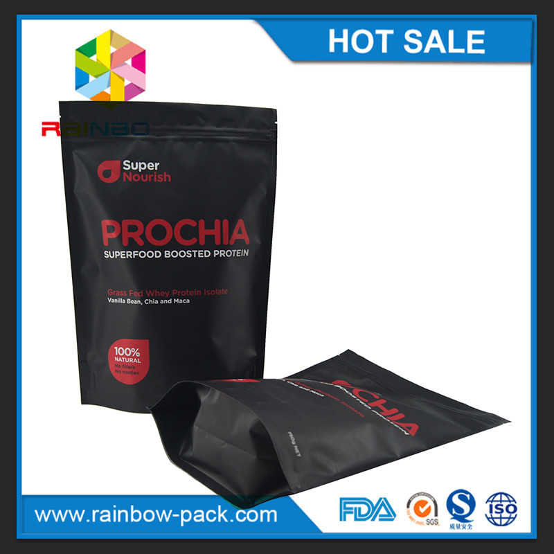 Özel folyo nem geçirgen Stand up mat bitmiş kurabiye çantası