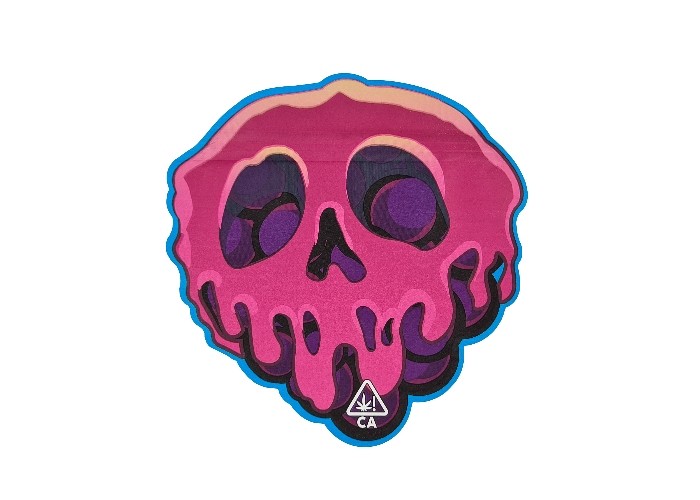 3.5g - 28g Hologram Alüminyum Folyo Mylar Çantalar Mat Kaplama Düzensiz Özel Şekilli