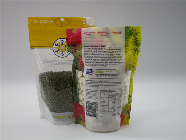 Besin takviyesi ambalaj çanta gıda folyo protein tozu için fermuar kilidi ile mylar çanta