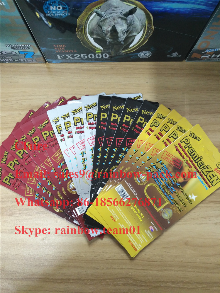 PremierZen Gold Erkek Geliştirme Hapı kartı blister, 3D efekti ile stokta