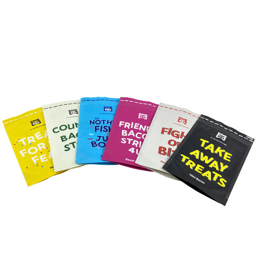 Gıda kalitesi Kraft Kağıt Çantaları Biyolojik olarak Bozulabilir Ziplock Stand Up Packaging