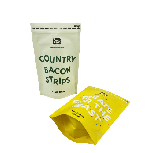 Biyolojik olarak ayrıştırılabilir kahve çekirdekleri ambalaj poşeti Kraft kağıdı geri dönüştürülebilir ayağa kalkan poşet kahve poşeti