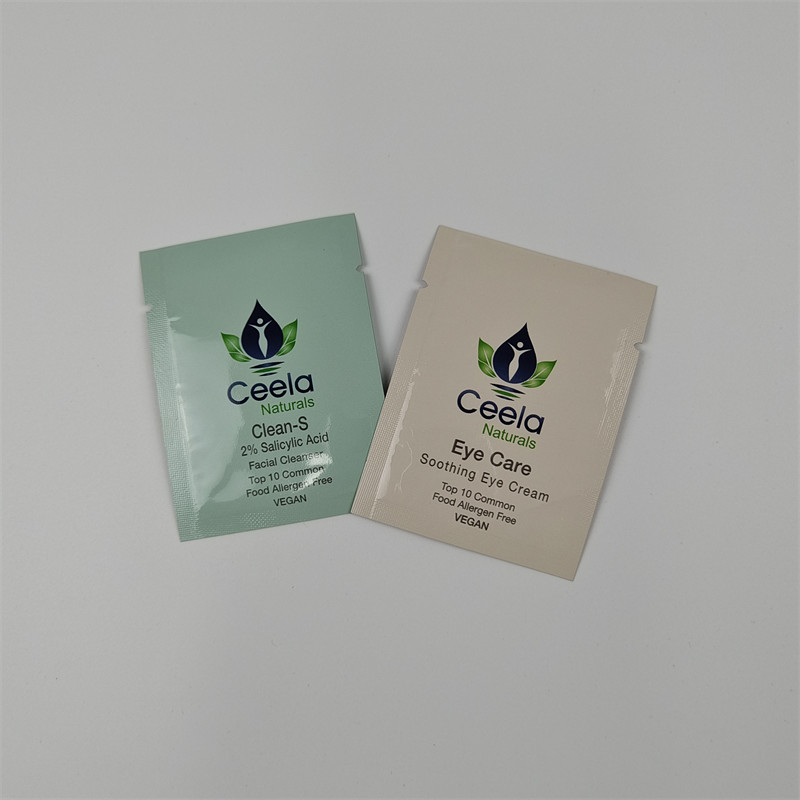 Konforlu kozmetik taşıma çantası folyo paketleri küçük Mylar çantaları